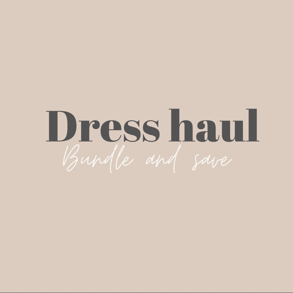 Bundle dresses and save